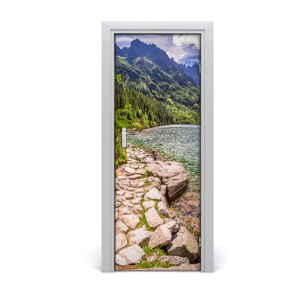 Adesivo per porta Morskie Oko Tatry