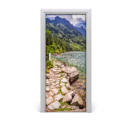 Adesivo per porta Morskie Oko Tatry