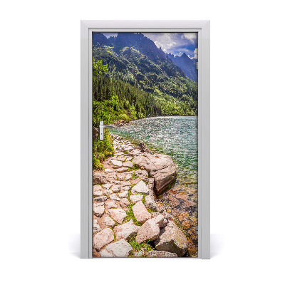 Adesivo per porta Morskie Oko Tatry