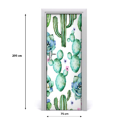 Rivestimento Per Porta Cactus