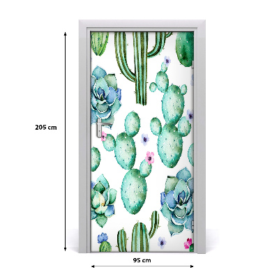 Rivestimento Per Porta Cactus