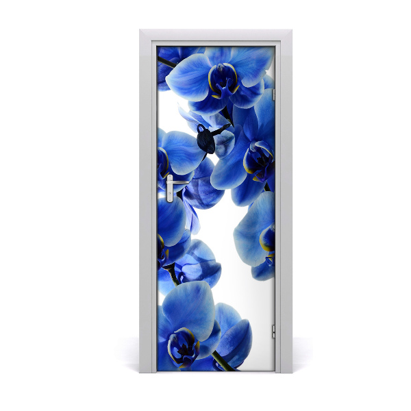 Adesivo per porta fiore di orchidea