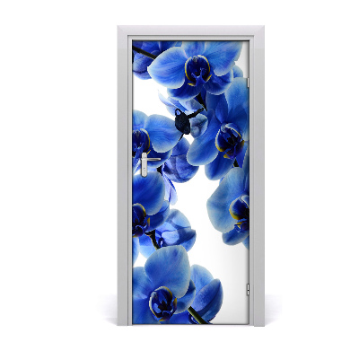 Adesivo per porta fiore di orchidea