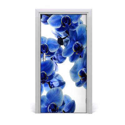 Adesivo per porta fiore di orchidea
