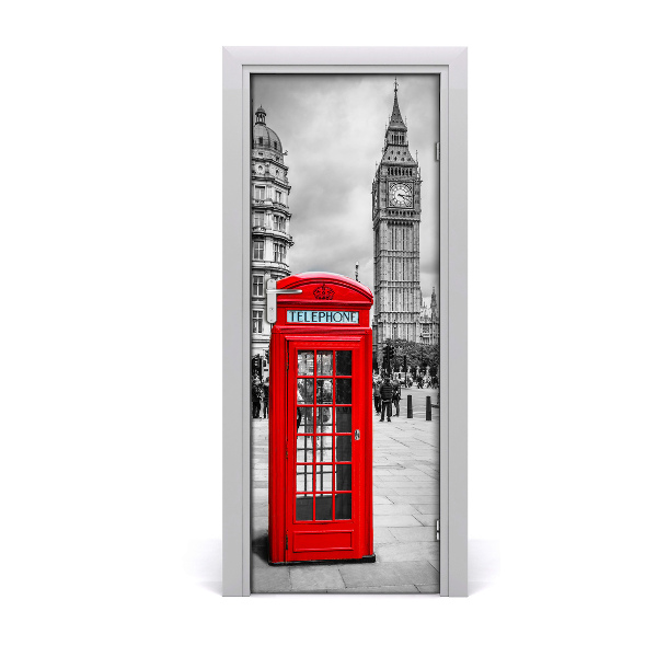 Poster adesivo per porta Londra, Inghilterra