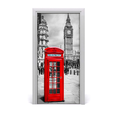 Poster adesivo per porta Londra, Inghilterra