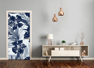 Rivestimento Per Porta Fiori tropicali