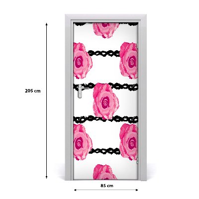 Rivestimento Per Porta Rose