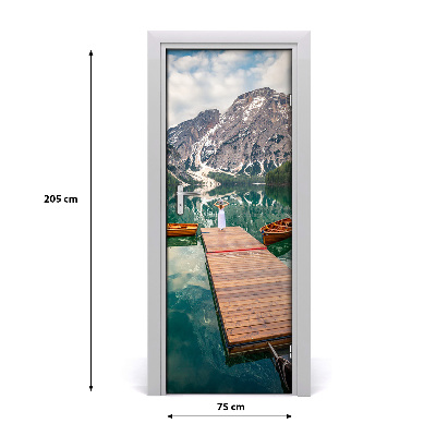 Rivestimento Per Porta Vista in montagna selvatica
