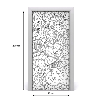 Rivestimento Per Porta Sfondo zentale