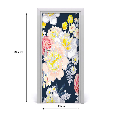 Rivestimento Per Porta Mazzo di fiori