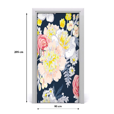 Rivestimento Per Porta Mazzo di fiori
