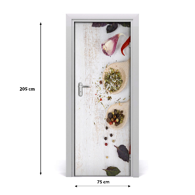 Rivestimento Per Porta Verdure e spezie