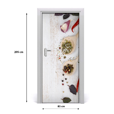 Rivestimento Per Porta Verdure e spezie