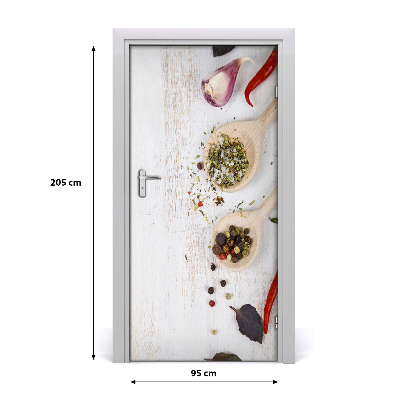 Rivestimento Per Porta Verdure e spezie