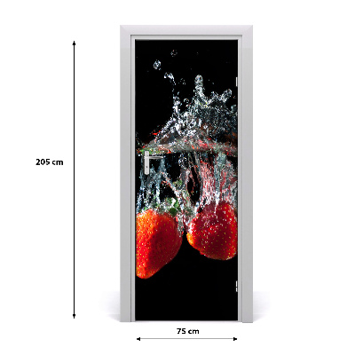 Rivestimento Per Porta Fragole sott'acqua
