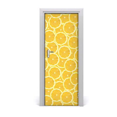Adesivo per porta Limoni