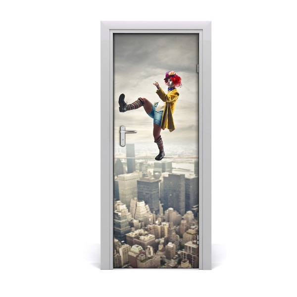 Rivestimento Per Porta Clown sulla corda