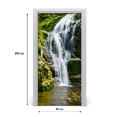 Poster adesivo per porta Paesaggi a cascata