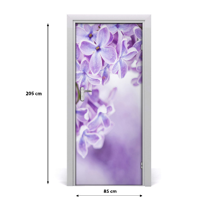 Sticker porta Fiori lilla