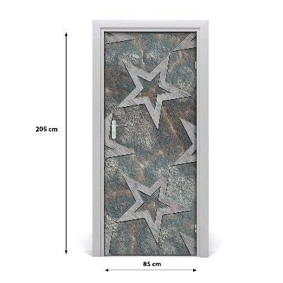 Rivestimento Per Porta Stelle di pietra