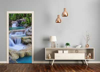 Adesivo per porta Thailandia cascata