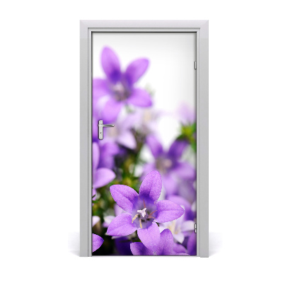 Adesivo per porta Campane viola