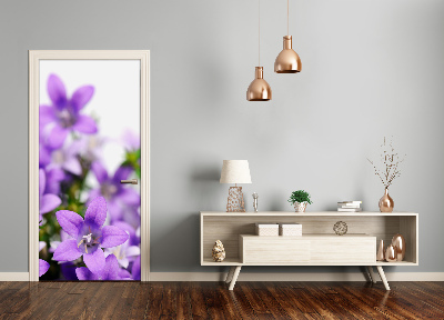 Adesivo per porta Campane viola