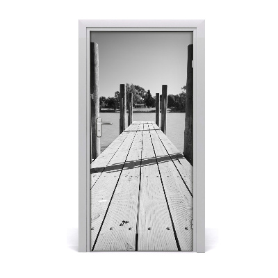 Rivestimento Per Porta Molo di legno