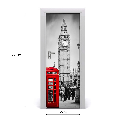Rivestimento Per Porta Big Ben London