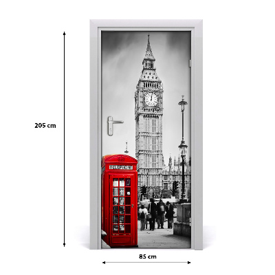 Rivestimento Per Porta Big Ben London