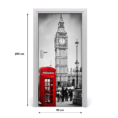 Rivestimento Per Porta Big Ben London