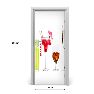 Rivestimento Per Porta Cocktail colorati