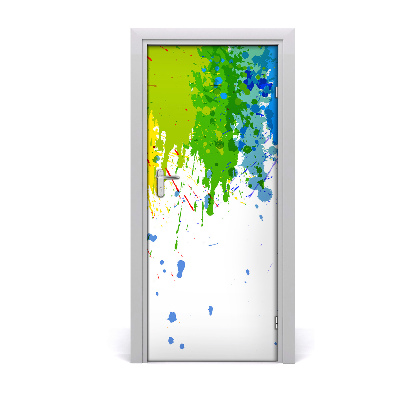 Rivestimento Per Porta Rainbow astratto