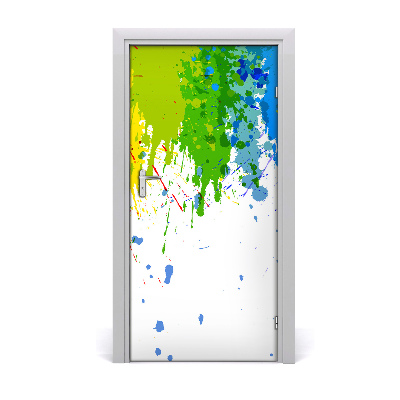 Rivestimento Per Porta Rainbow astratto