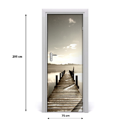 Rivestimento Per Porta Molo di legno