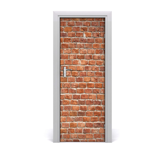 Adesivo per porta interna Muro di mattoni