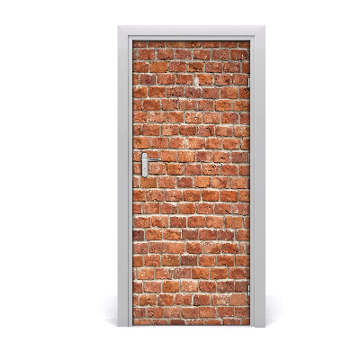 Adesivo per porta interna Muro di mattoni