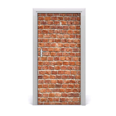 Adesivo per porta interna Muro di mattoni