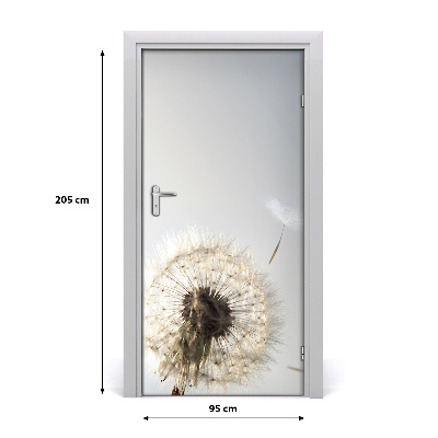 Adesivo per porta interna Dente di leone