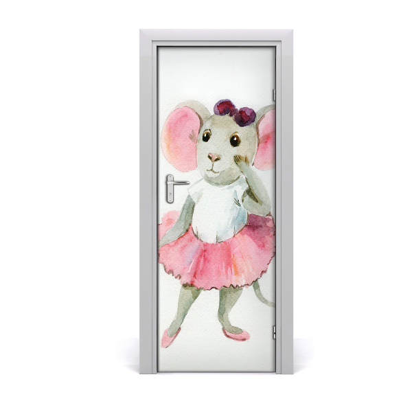 Sticker porta Topo ballerina