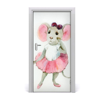 Sticker porta Topo ballerina