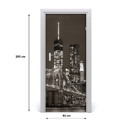 Rivestimento Per Porta Manhattan New York