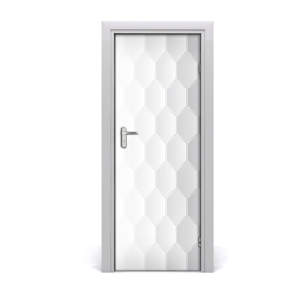 Adesivo per porta Sfondo geometrico