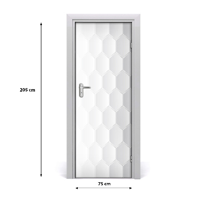 Adesivo per porta Sfondo geometrico