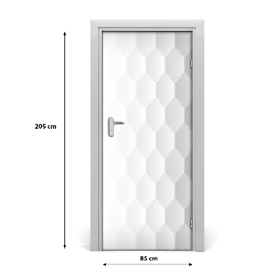 Adesivo per porta Sfondo geometrico