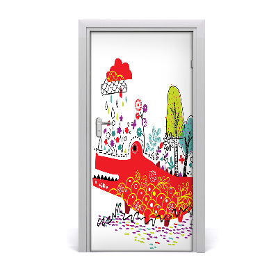 Sticker porta Coccodrillo