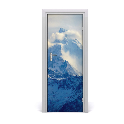 Sticker porta Cima della montagna