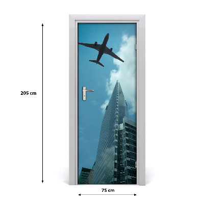 Rivestimento Per Porta Aereo sopra la citt?