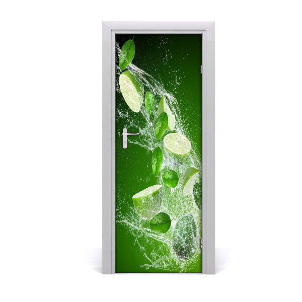 Adesivo per porta Lime
